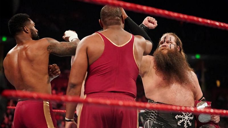 The Viking Raiders finally found good competition on RAW