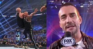 King Corbin says The Rock best on the mic, CM Punk reacts