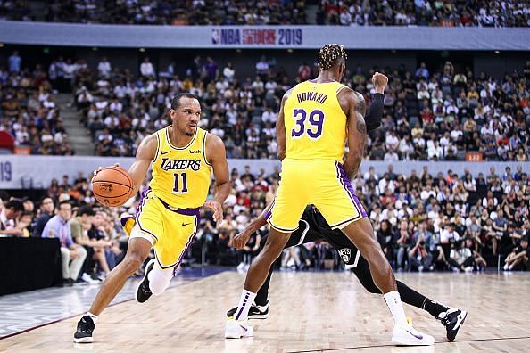 Avery Bradley was a starter for the Lakers before his injury