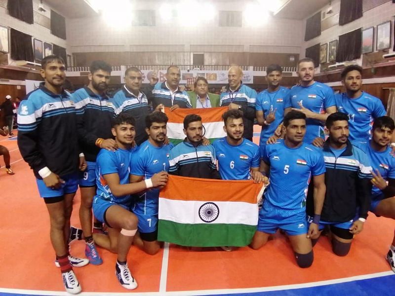 Indian men&#039;s Kabaddi team