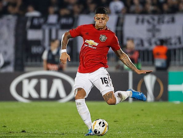 Marcos Rojo looks set to leave Manchester United in January