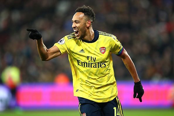 Arsenal broke their transfer record to sign Pierre-Emerick Aubameyang in January 2018