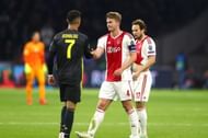 Matthijs de Ligt joined forces with Cristiano Ronaldo at Juventus