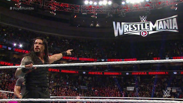 Roman Reigns won Royal Rumble in 2015
