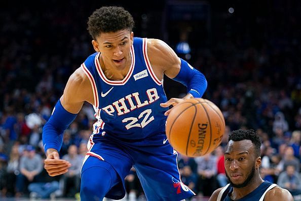 Matisse Thybulle has played 30 times for the Sixers so far this season