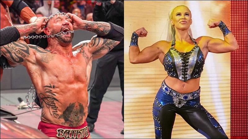 Batista and Dana Brooke