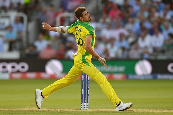 Mitchell Starc was the highest wicket-taker in the ICC World Cup, 2019 with 27 scalps