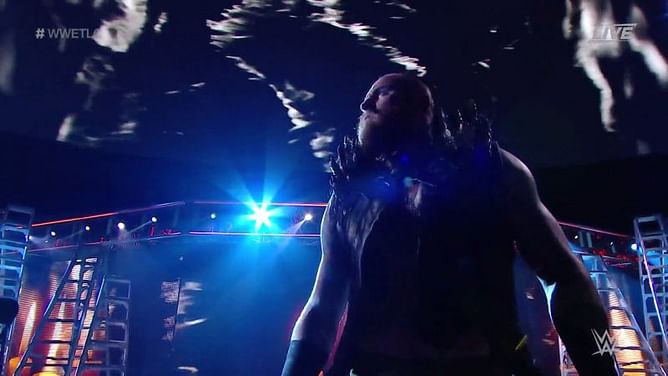 Aleister Black apparently injured at WWE TLC