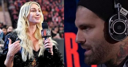Charlotte Flair and Corey Graves.