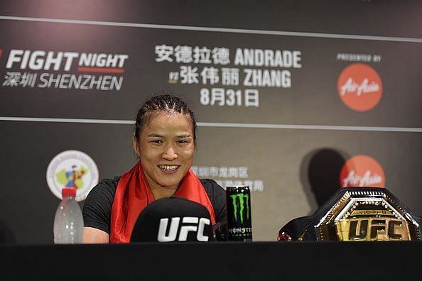 UFC Fight Night Andrade v Zhang