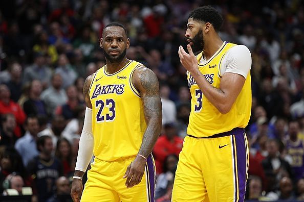 LeBron James and the Los Angeles Lakers face the Utah Jazz