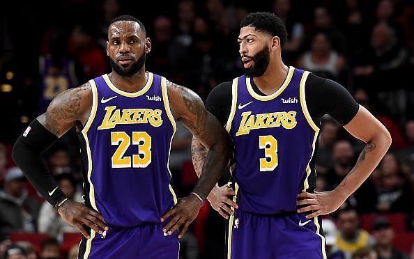 The Lakers have struggled whenever either of LeBron or AD has missed games