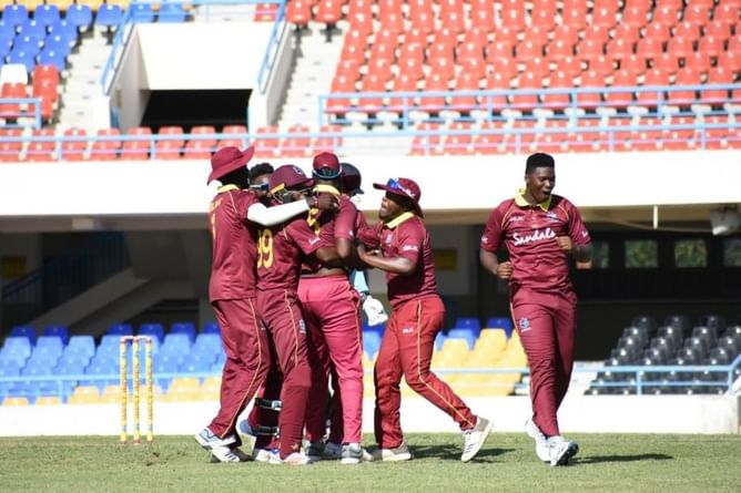 West Indies Under-19s vs Sri Lanka Under-19s Live Cricket Score: Ball by ball scorecard and match updates
