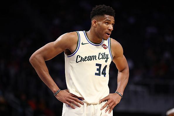 Giannis Antetokounmpo missed two games for the Bucks last week