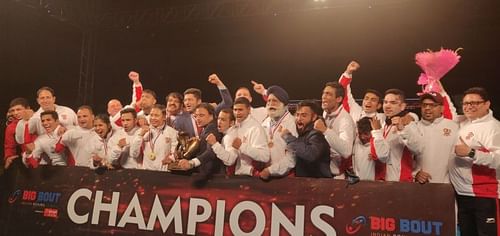 Gujarat Giants are the champions of the Big Bout Indian Boxing League 2019 title