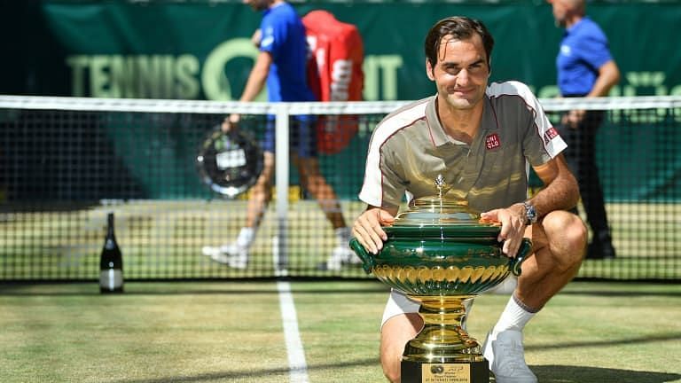 Federer wins his 10th Halle title in 2019