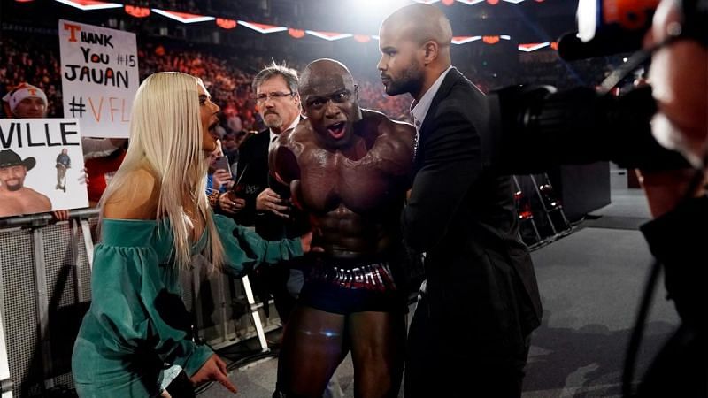 Bobby Lashley and Lana got arrested during the episode!