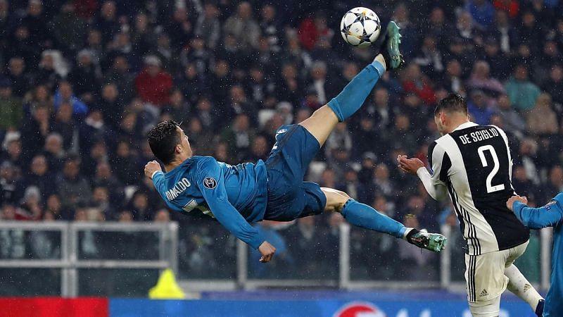 Ronaldo defied the laws of physics with this goal against Juventus