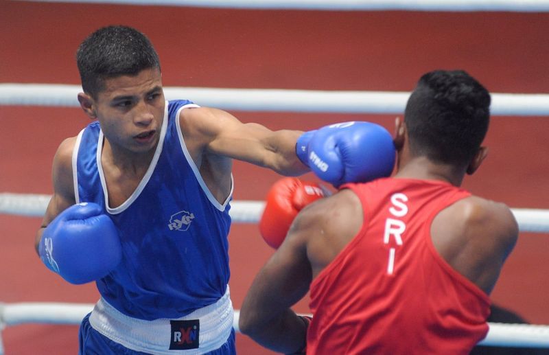 Boxing event - South Asian Games 2019