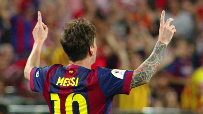 Messi Copa in 2015 del Rey final&nbsp;
