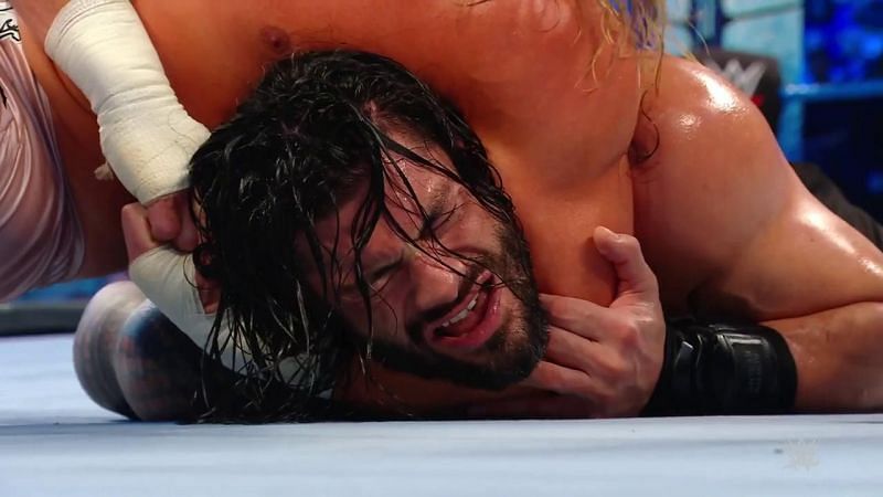 The match wasn&#039;t going in Roman&#039;s favor