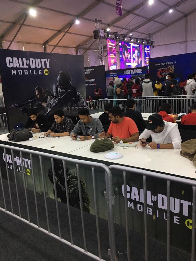 Call of Duty Mobile booth