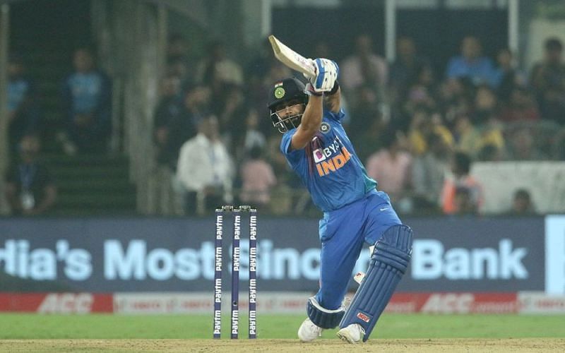 Indian skipper Virat Kohli was in great touch during the first T20I