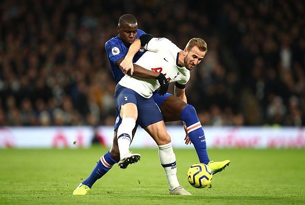 Zouma dealt brilliantly with the threat posed by Harry Kane