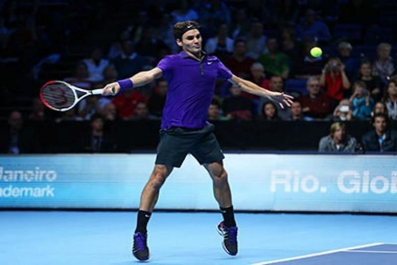 Roger Federer at the 2012 ATP Finals