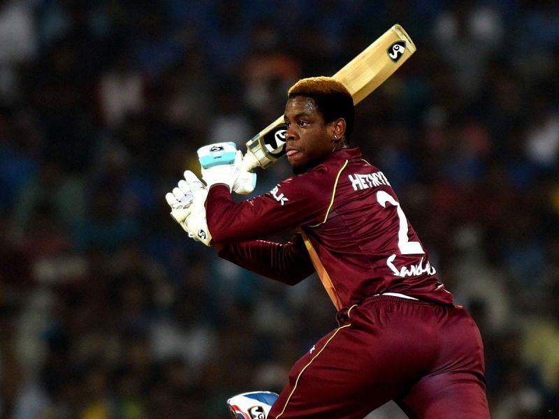 Shimron Hetmyer has the typical nonchalance of the great West Indian batsmen