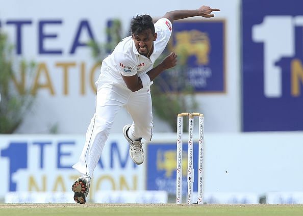 Suranga Lakmal has been ruled out of the Test series against Pakistan after contracting dengue