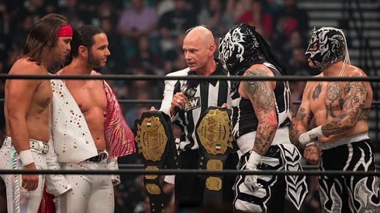 AAA Tag titles were defended on two separate AEW PPVs this year