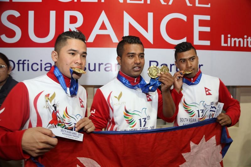 Nepal Men&#039;s Karate team