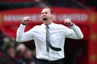 Everton's Duncan Ferguson celebrates!