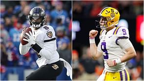Lamar Jackson endorses likely number one pick Joe Burrow for Heisman Trophy