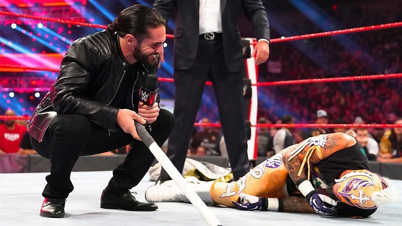 The night did not end well for Rey Mysterio