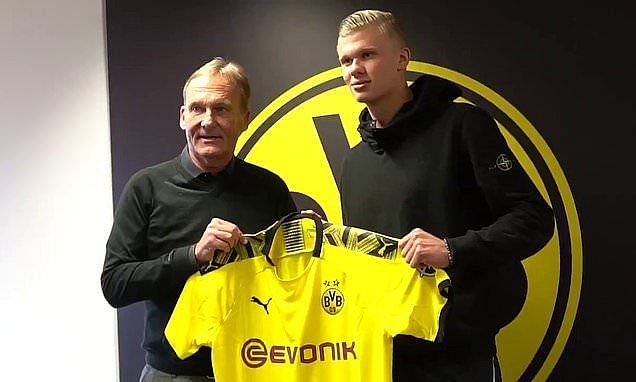 Erling Braut Haaland signs for Borussia Dortmund