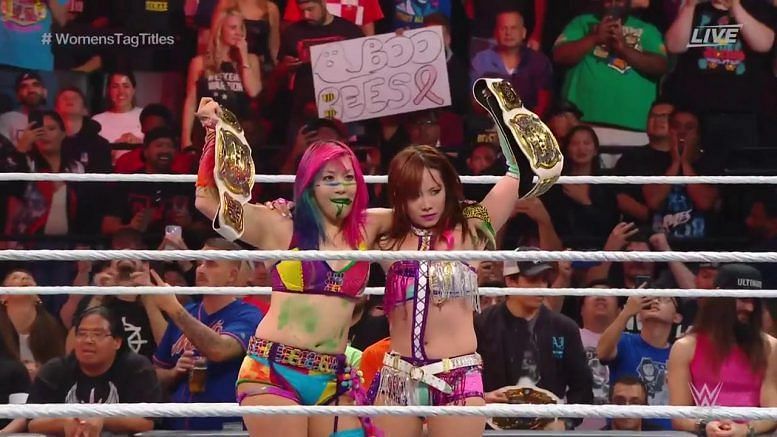 Asuka and Kairi Sane have been doing a great job as the Women&#039;s Tag Team Champions
