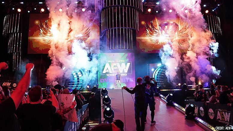 An AEW set