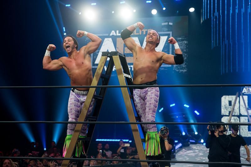 Image result for the young bucks aew