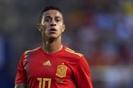 Thiago Alcântara in Spanish colours