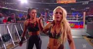 Tensions flared between the friends following Rose's loss to Asuka at Fastlane in March