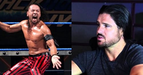 Shinsuke Nakamura and John Morrison.