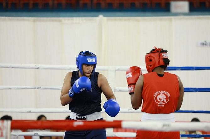 Chandigarh and Punjab Boxers dominate on Day 2 of 4th Elite Women’s Boxing Championships