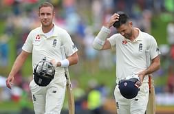 James Anderson and Stuart Broad could have their necks on the chopping block as England mull changes