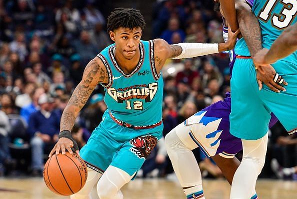 Ja Morant is in contention to be named Rookie-of-the-Year