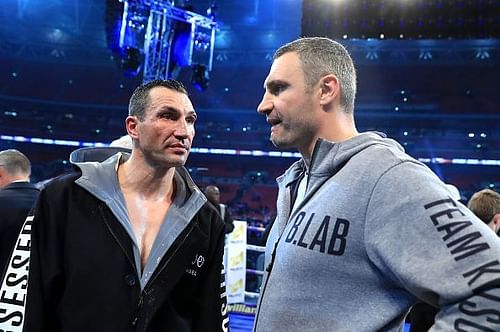 Wladimir and Vitali Klitschko