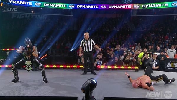 Christopher Daniels took quite the fall in his match with Pentagon Jr
