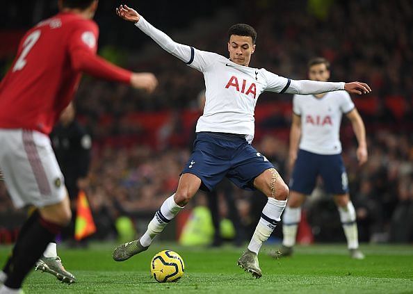 Dele Alli&#039;s form has improved greatly since the arrival of Mourinho