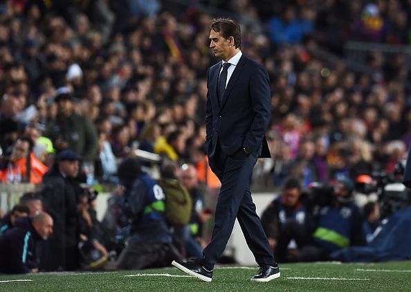 Julen Lopetegui got sacked immediately after this defeat to Barcelona